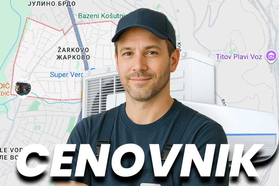 Klima servis Žarkovo cenovnik