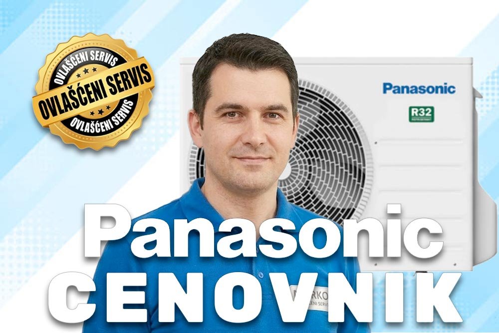 Ovlašćeni servis Panasonic klima cenovnik