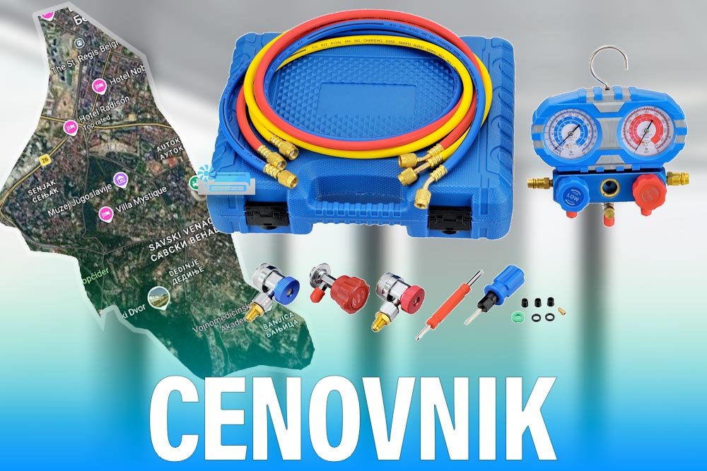 Cenovnik klima servisa na Savskom Vencu